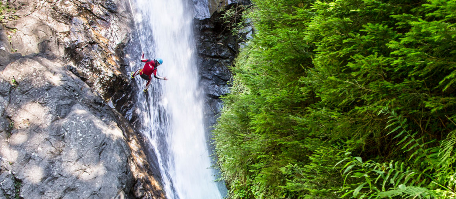 Canyoning in the Ötztal Valley