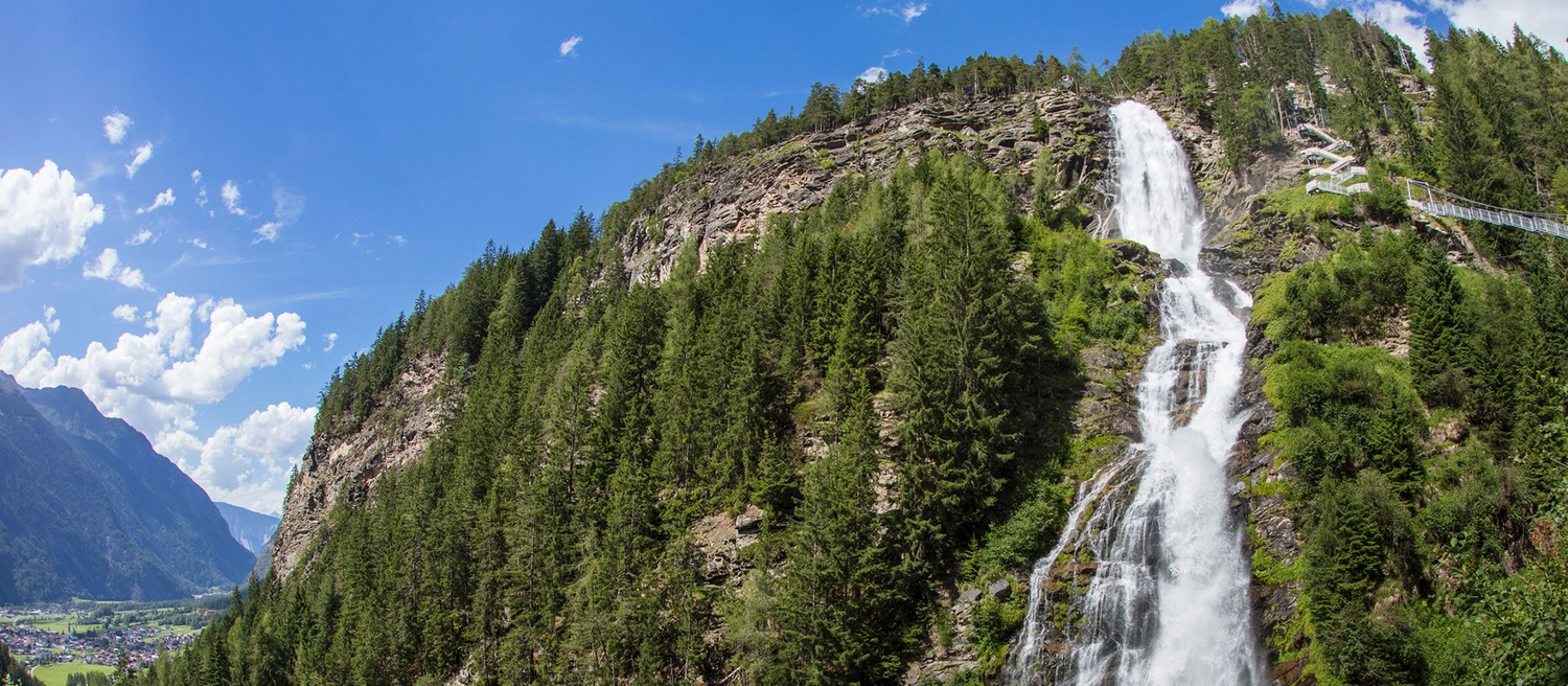 Willkommen am größten Wasserfall Tirols