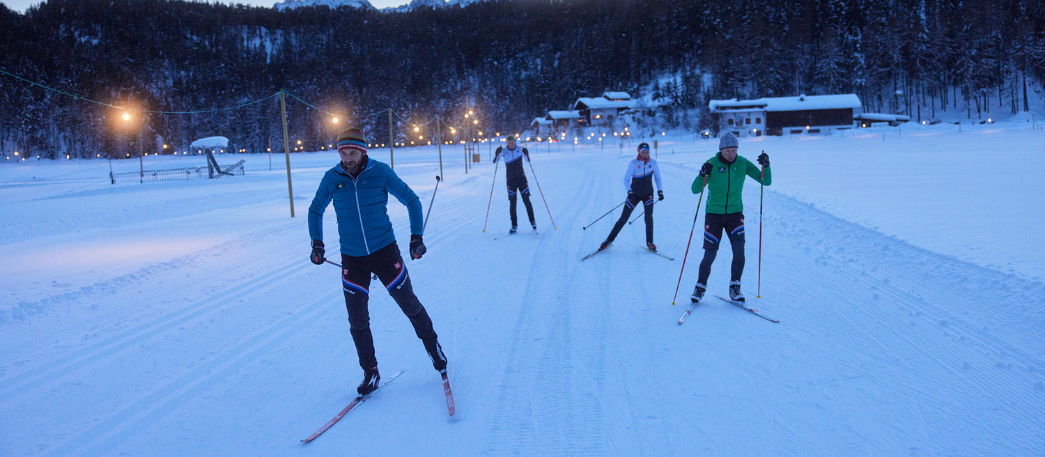 Cross-country skiing in the Ötztal Valley