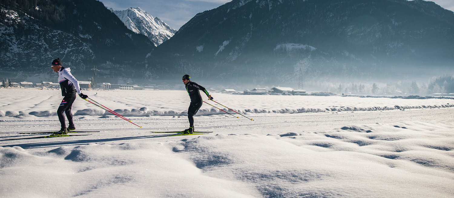 Cross-country skiing in the Ötztal Valley